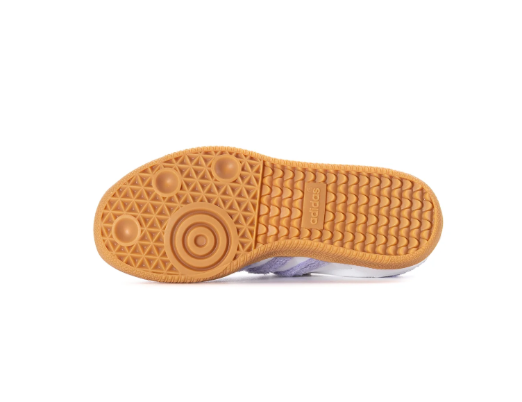 adidas Gazelle x Care Bears Sneakers in White and Lavender