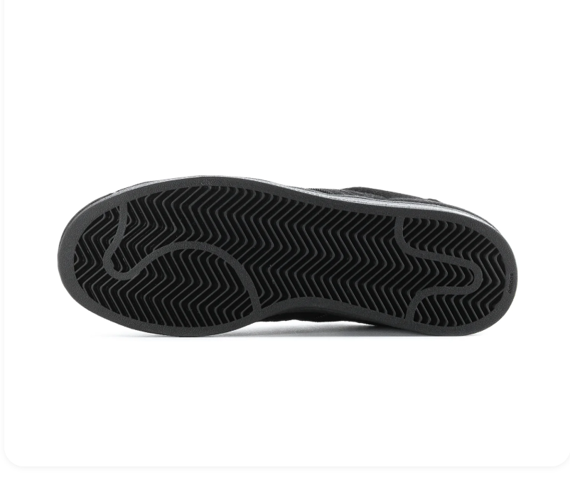 adidas Black Low-Top Sneakers with White Laces