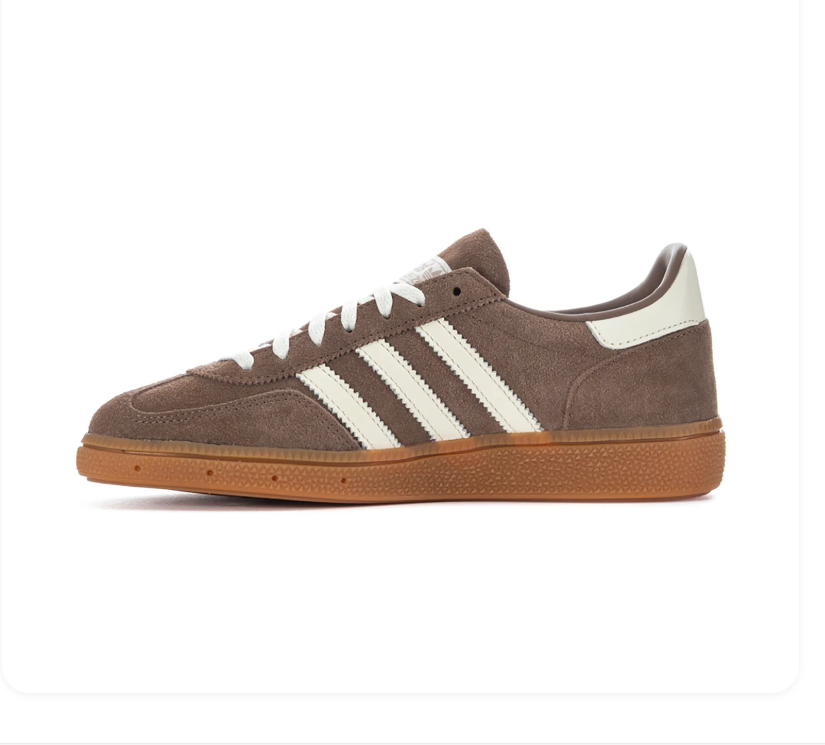 adidas Handball Spezial Brown Sneakers with Gum Sole