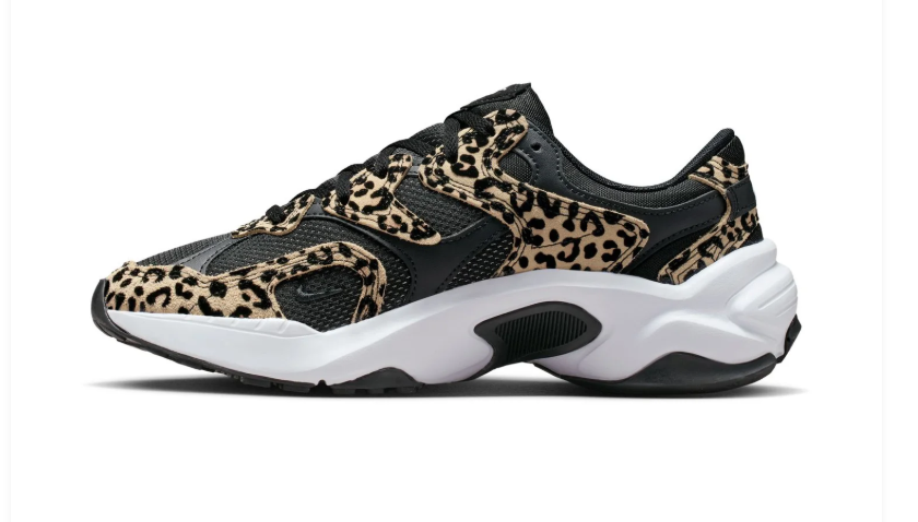 Nike Black Leopard Print Sneakers