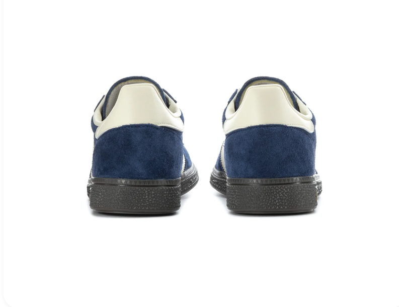adidas Handball Spezial Navy Sneakers with Cream Stripes