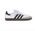 adidas Samba Black Sneakers with White Stripes and Gum Sole