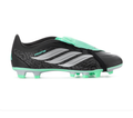 adidas Predator Black Soccer Cleats with Mint Green Studs