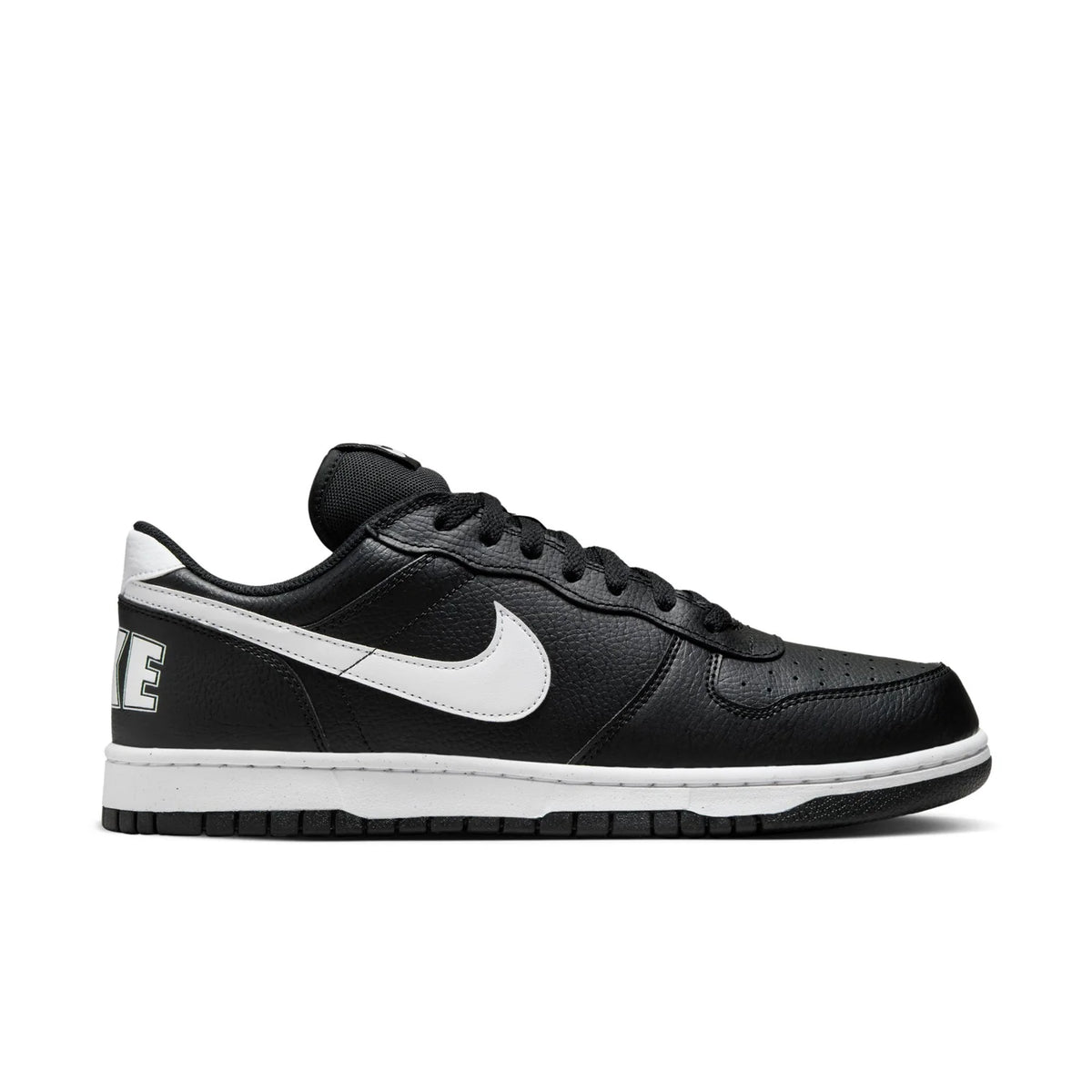 Nike Black Low-Top Sneakers with White Swoosh