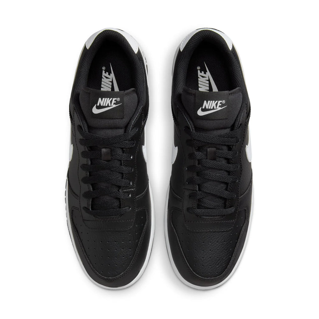 Nike Black Low-Top Sneakers with White Swoosh