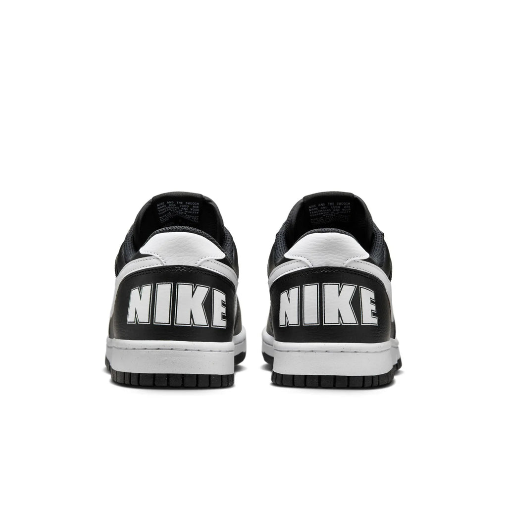 Nike Black Low-Top Sneakers with White Swoosh