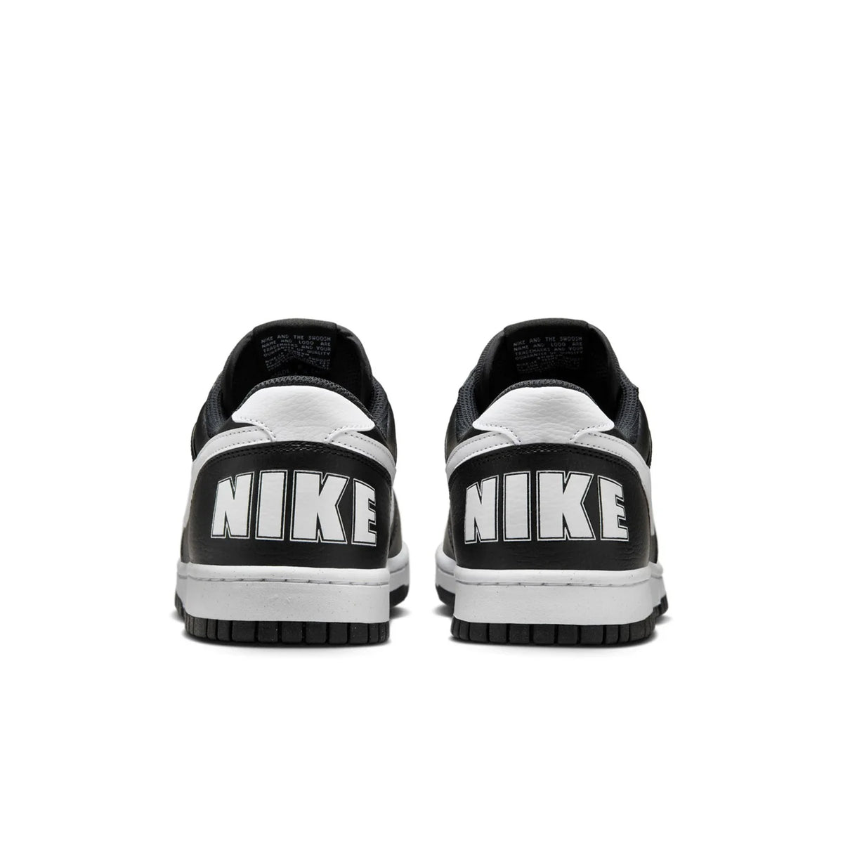 Nike Black Low-Top Sneakers with White Swoosh