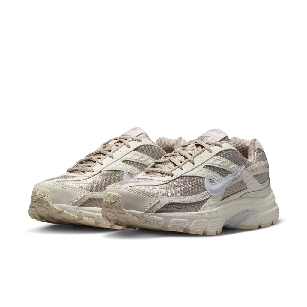 Nike Initiator Cream and Silver Mesh Sneakers