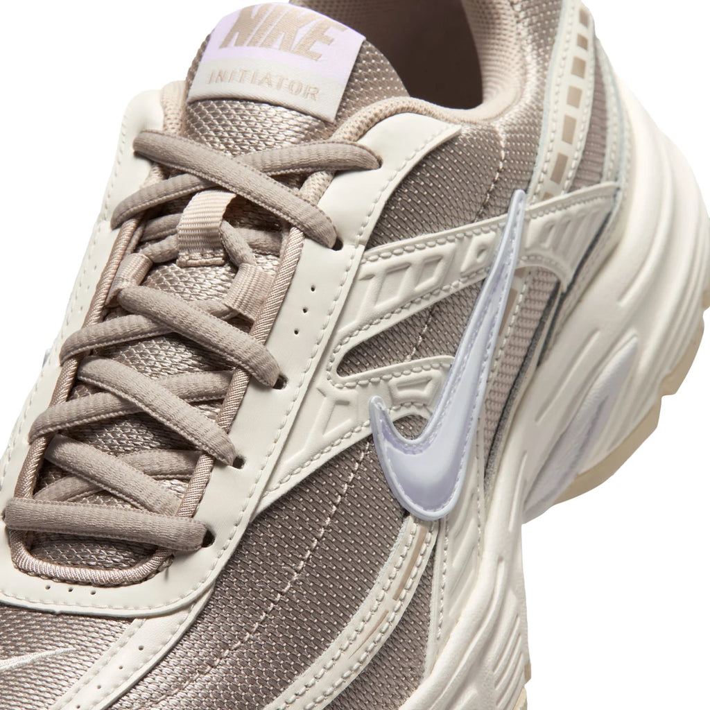 Nike Initiator Cream and Silver Mesh Sneakers