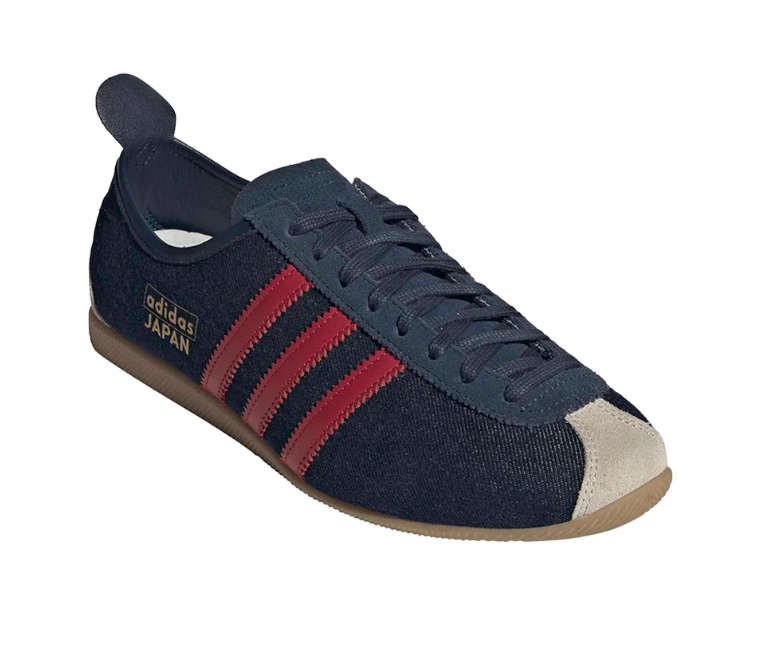 adidas Japan Navy Sneakers with Red Stripes