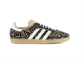adidas Leopard Print Sneakers with White Stripes