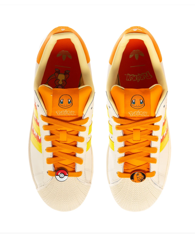adidas Superstar x Pokémon Charmander Sneakers