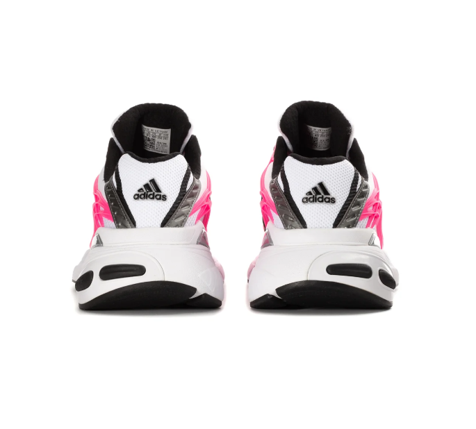 adidas Adistar Sneakers in White, Hot Pink, and Black