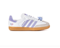 adidas Gazelle x Care Bears Sneakers in White and Lavender