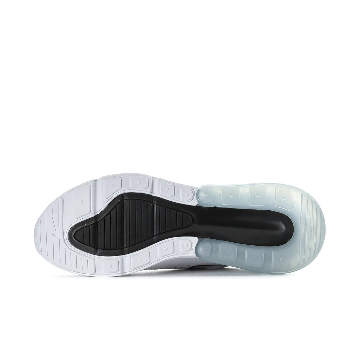 Nike Air Max 270 White Sneakers with Black Swoosh