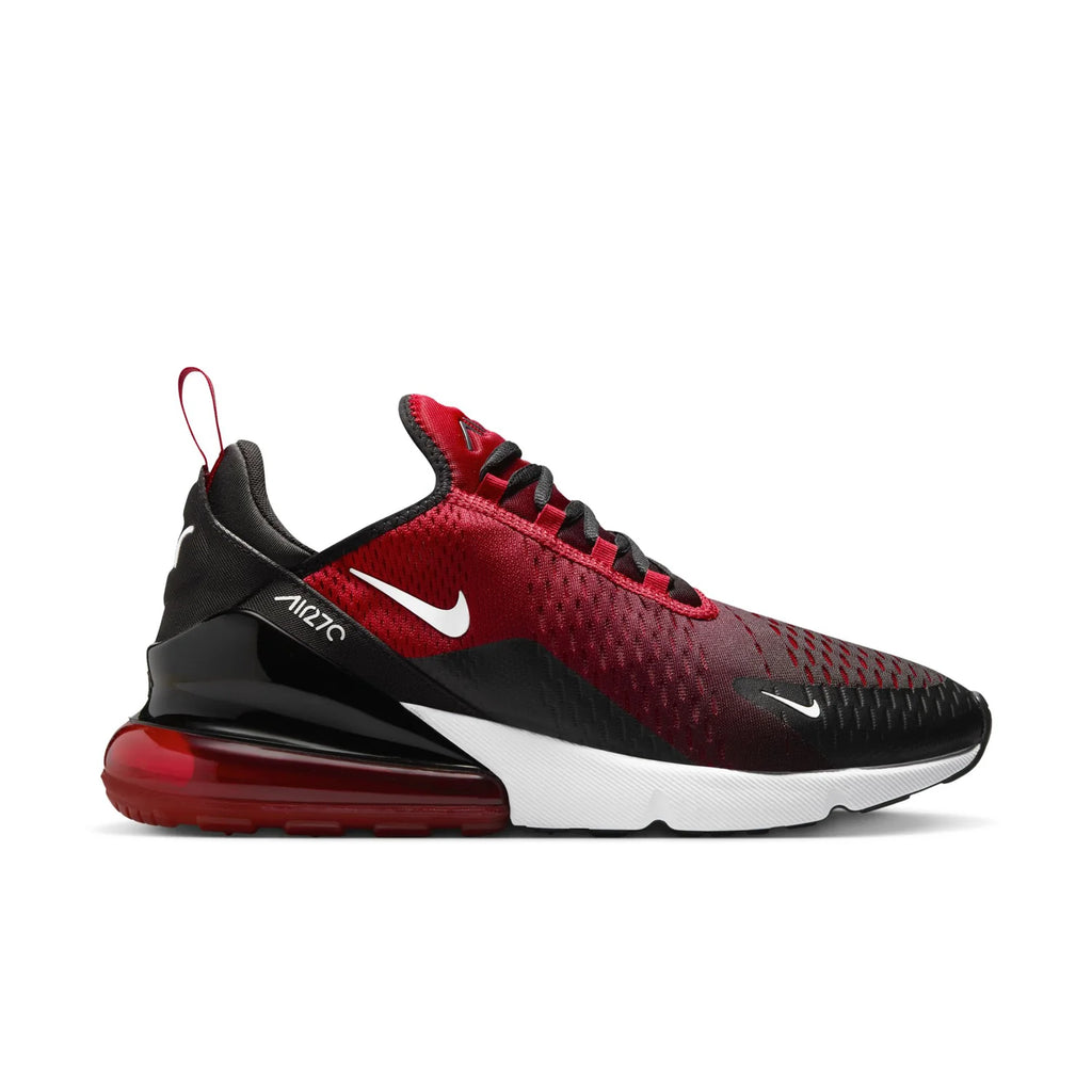 Nike Air Max 270 Red and Black Gradient Sneakers