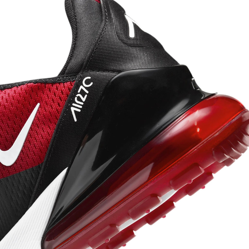 Nike Air Max 270 Red and Black Gradient Sneakers