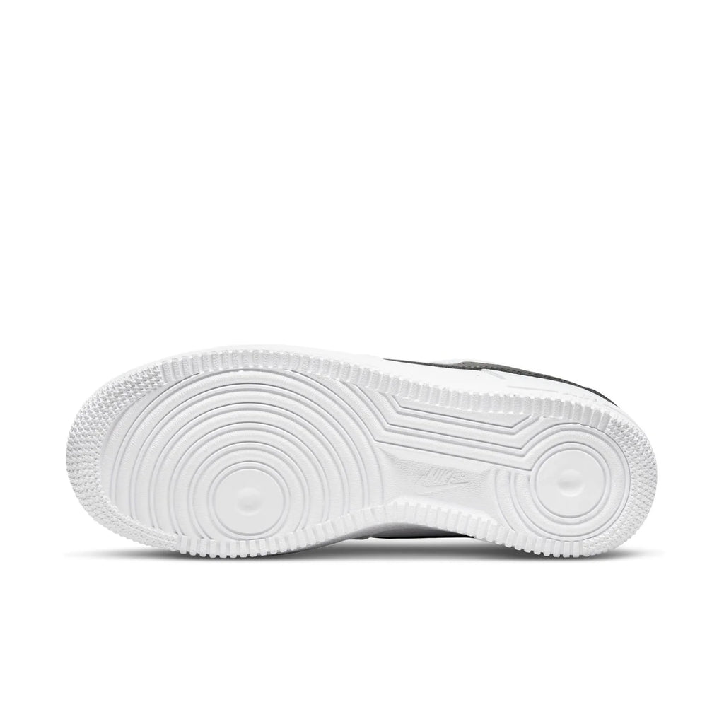 Nike Air Force 1 Low White Sneakers with Black Swoosh