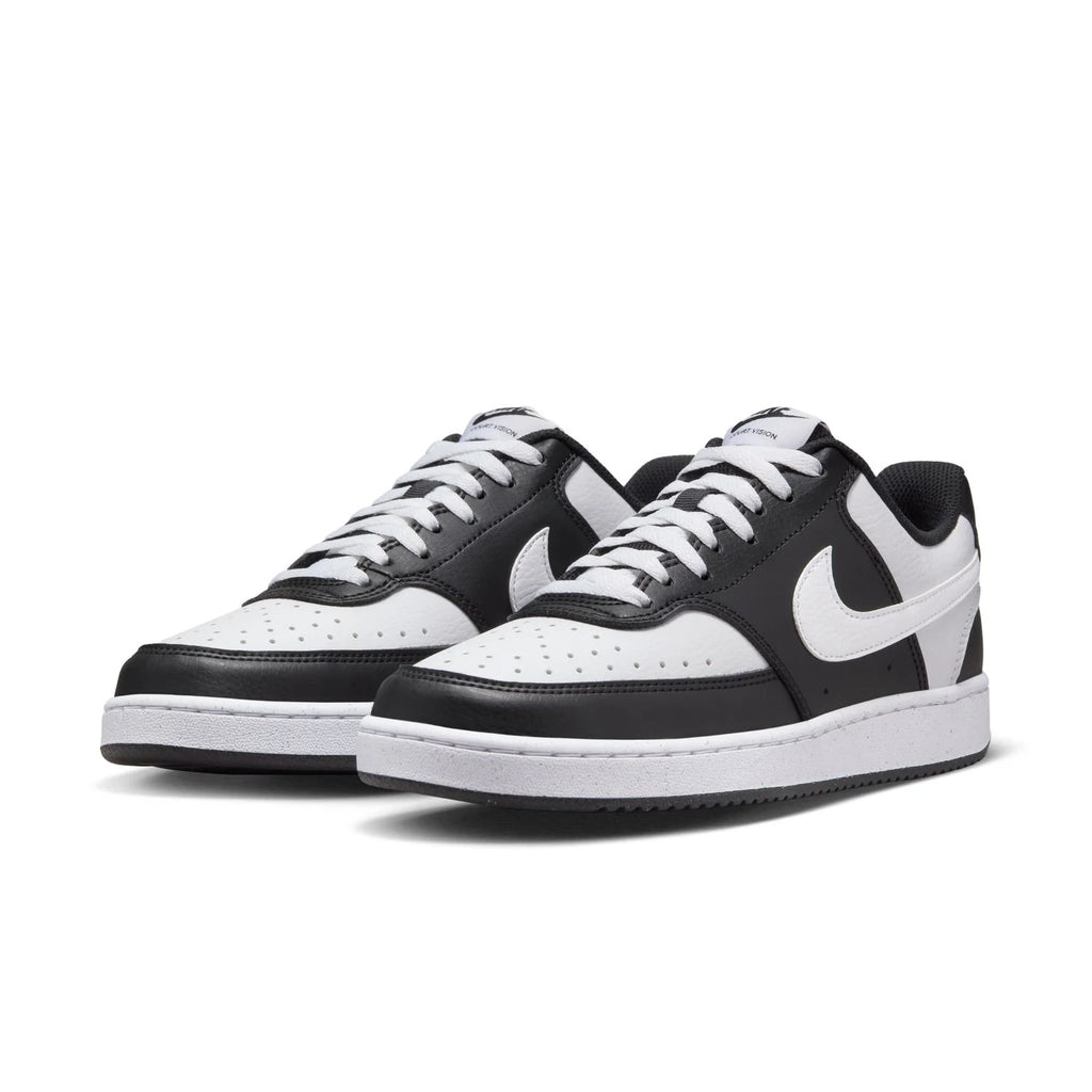 Nike Court Vision Low Black and White Sneakers