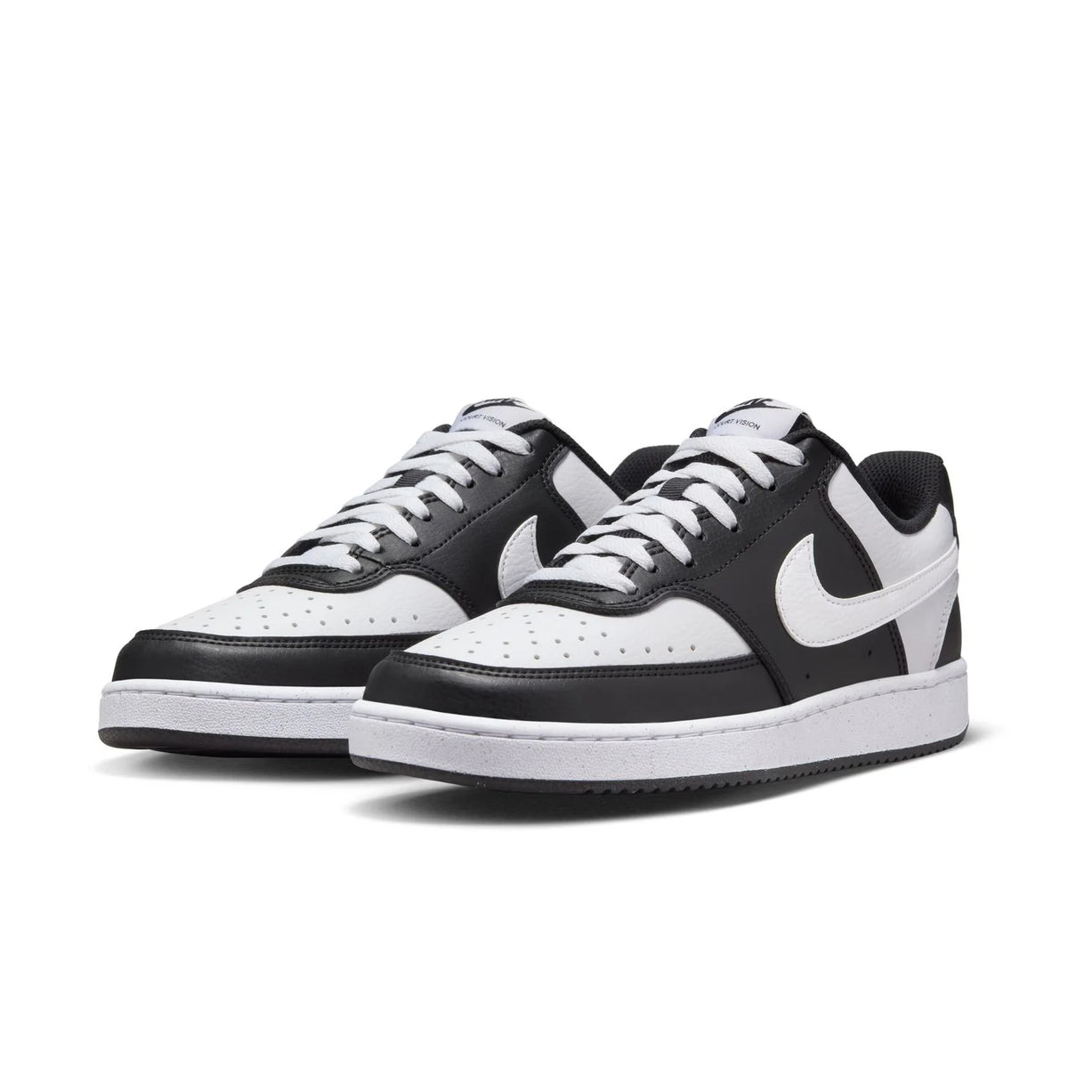 Nike Court Vision Low Black and White Sneakers