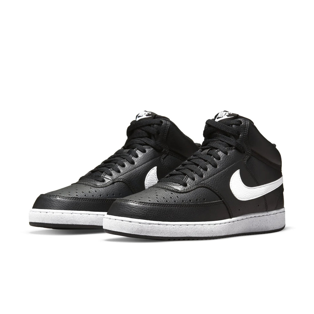 Nike Black and White High-Top Sneakers