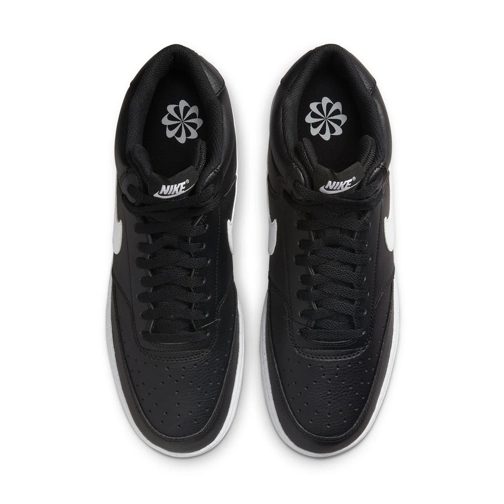 Nike Black and White High-Top Sneakers