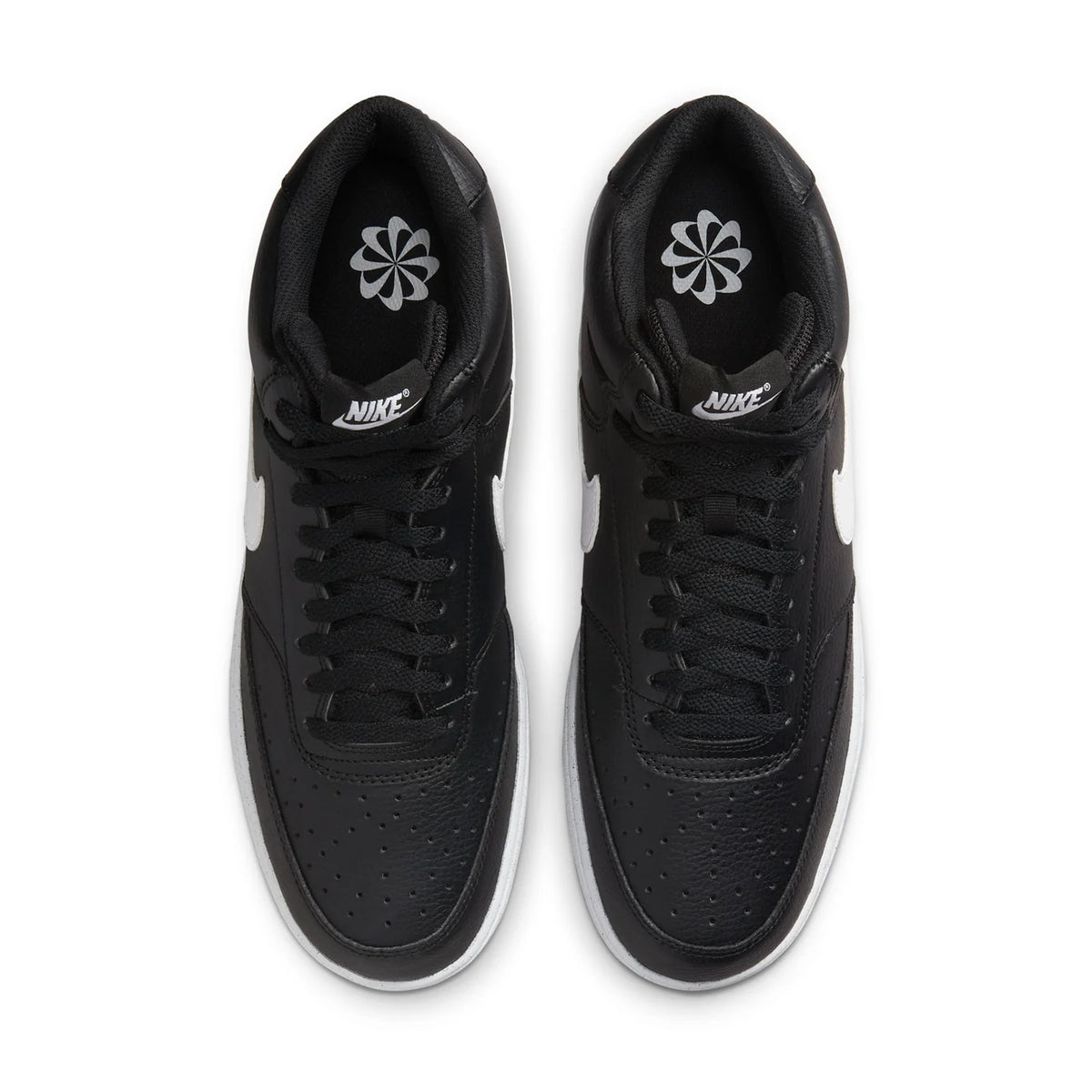 Nike Black and White High-Top Sneakers
