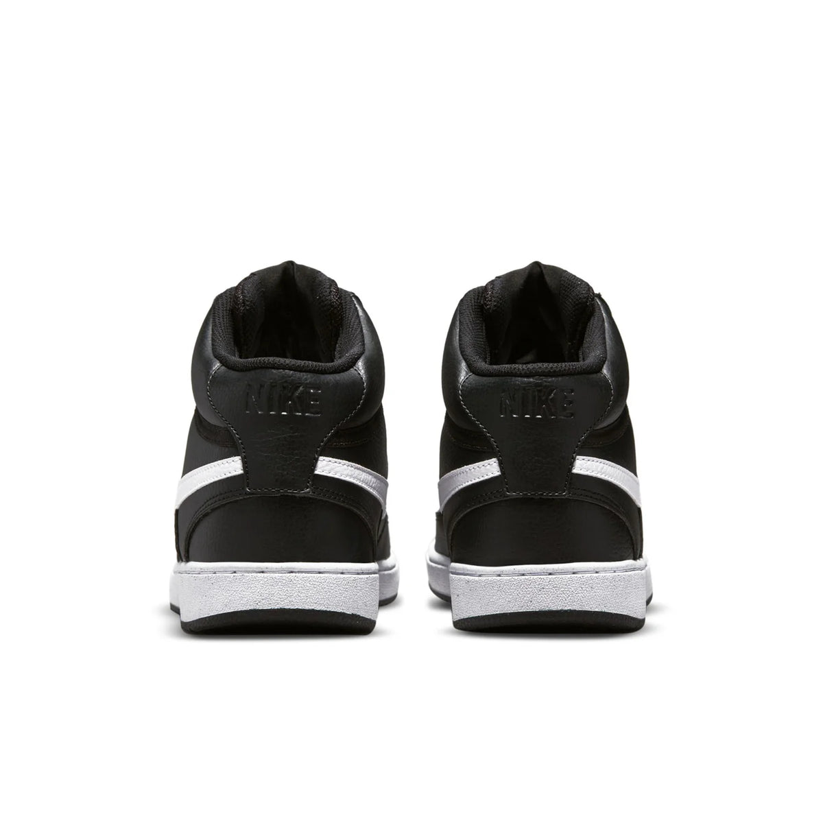 Nike Black and White High-Top Sneakers