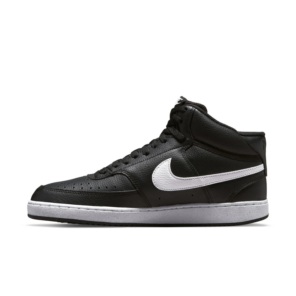 Nike Black and White High-Top Sneakers