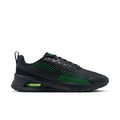 Nike Air Max Black Sneakers with Green Accents