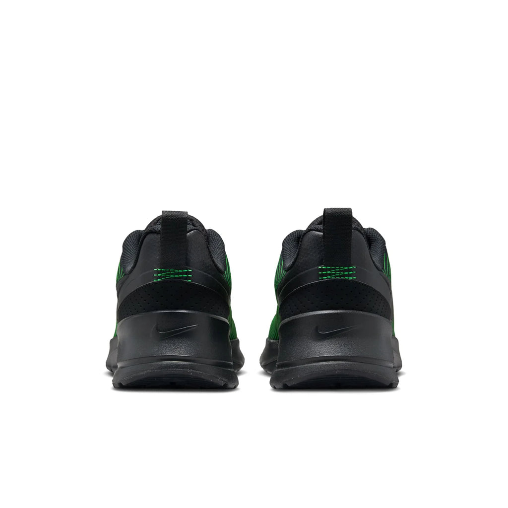 Nike Air Max Black Sneakers with Green Accents