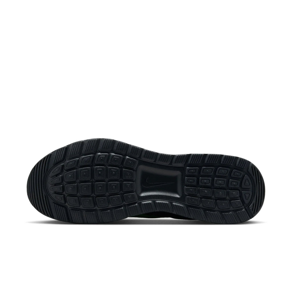 Nike Air Max Black Sneakers with Green Accents