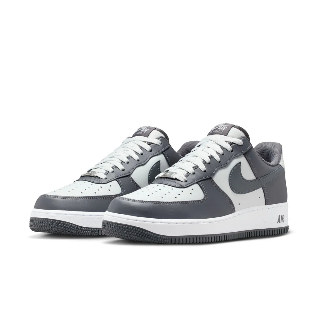 Nike Air Force 1 Low Gray and White Sneakers