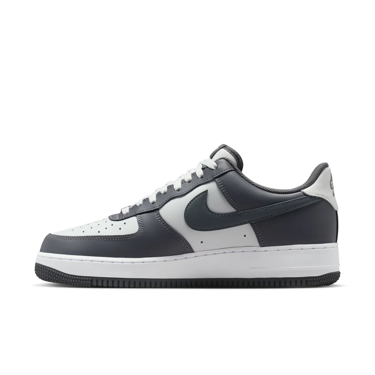 Nike Air Force 1 Low Gray and White Sneakers