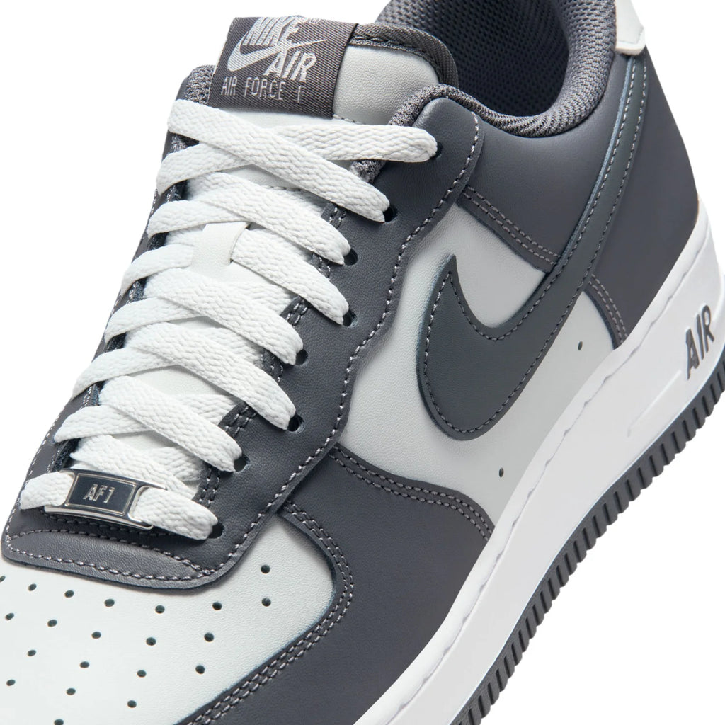 Nike Air Force 1 Low Gray and White Sneakers