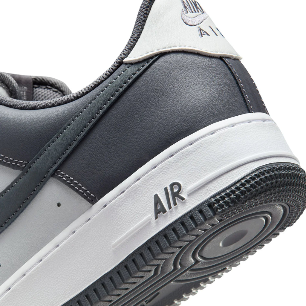Nike Air Force 1 Low Gray and White Sneakers