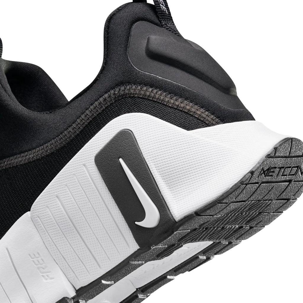 Nike Free Metcon Black Training Shoes with White Sole