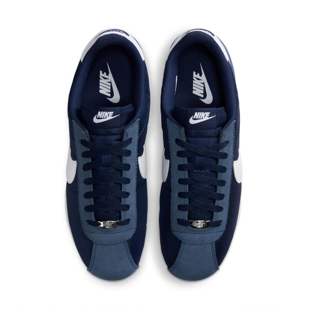 Nike Navy and White Low-Top Sneakers