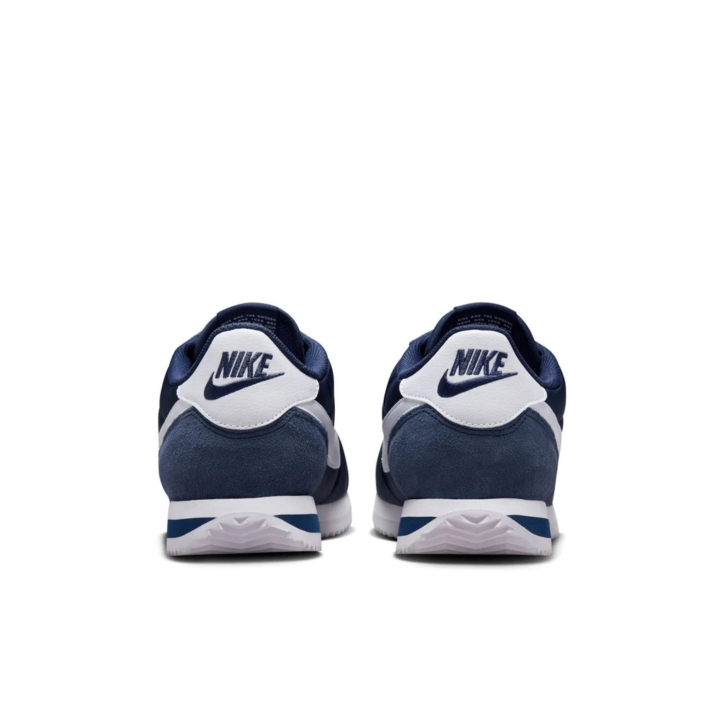 Nike Navy and White Low-Top Sneakers