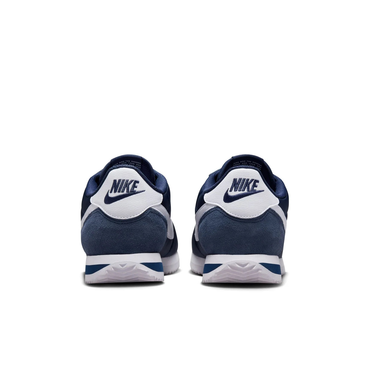 Nike Navy and White Low-Top Sneakers