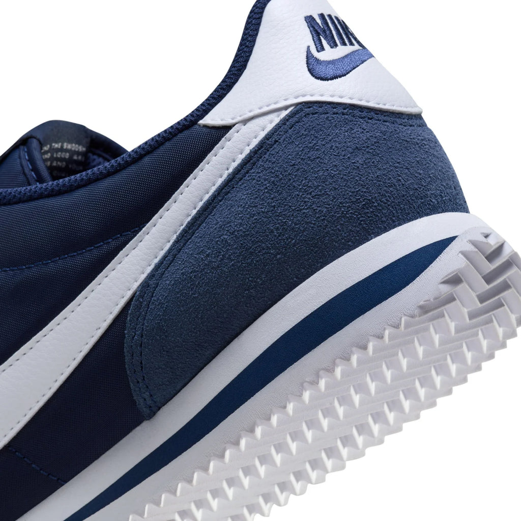 Nike Navy and White Low-Top Sneakers
