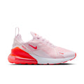 Nike Air Max 270 Light Pink Sneakers with Bright Coral Accents