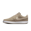 Nike Court Vision Low Beige Sneakers with Cream Swoosh
