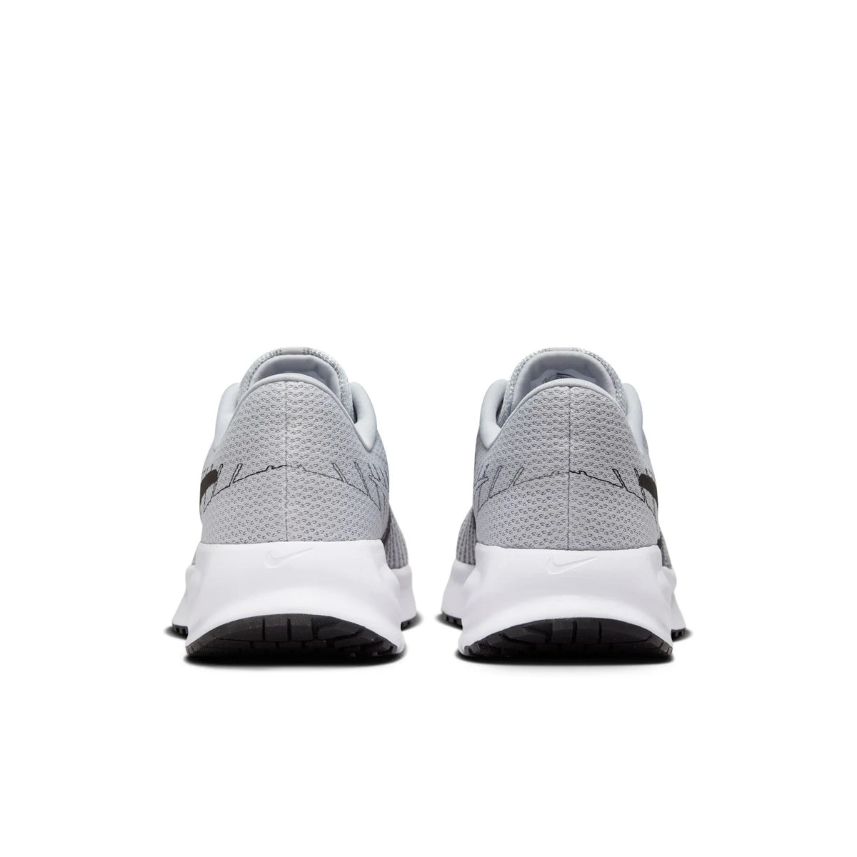 Nike Run Defy Gray and White Running Shoes