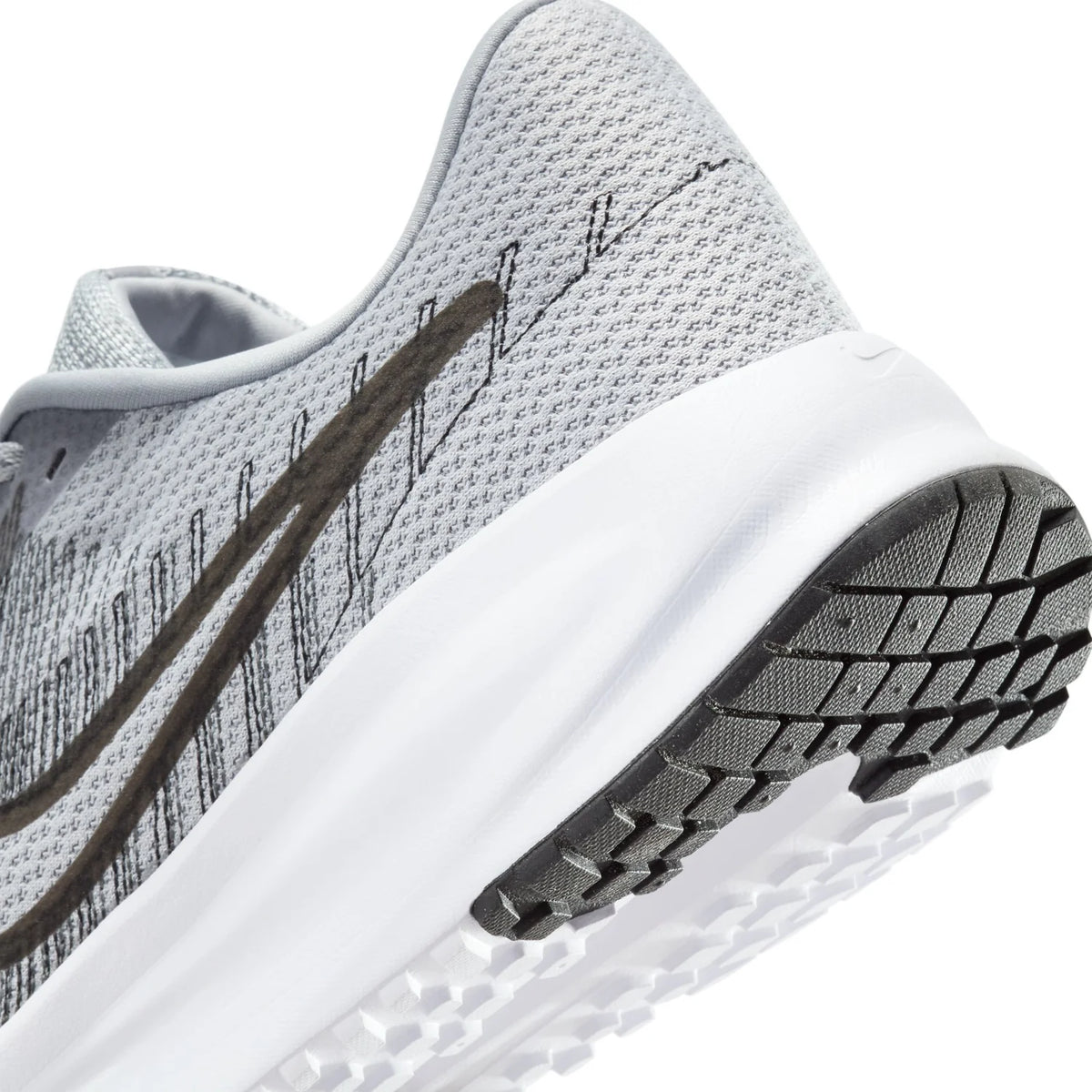 Nike Run Defy Gray and White Running Shoes
