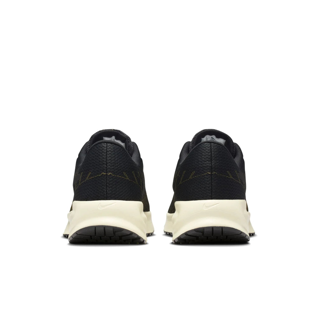 Nike Run Defy Black Running Shoes with Cream Sole