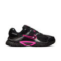 Nike Black Mesh Sneakers with Bright Pink Accents
