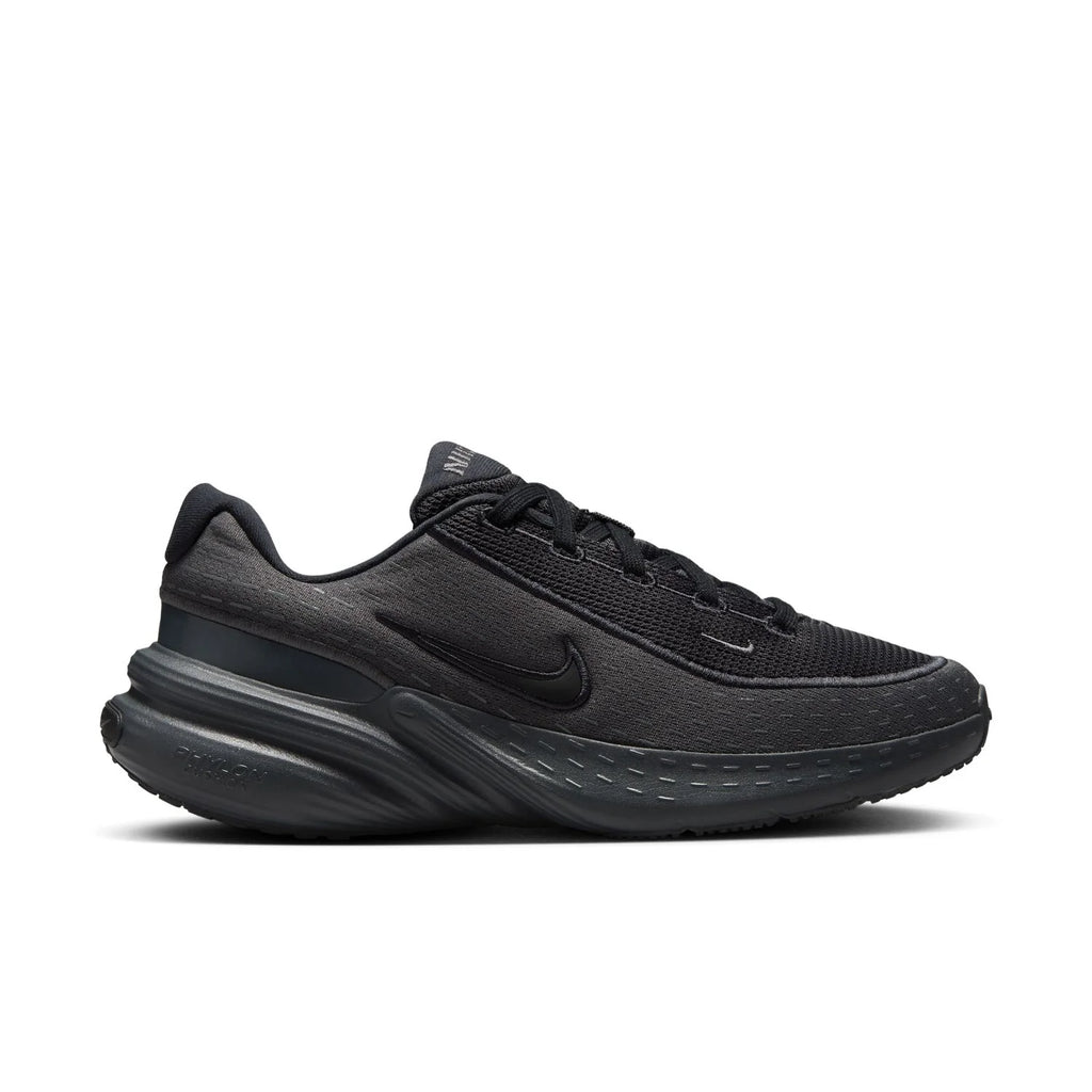 Nike All-Black Mesh Sneakers with Sculpted Sole
