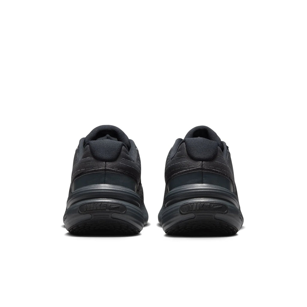 Nike All-Black Mesh Sneakers with Sculpted Sole