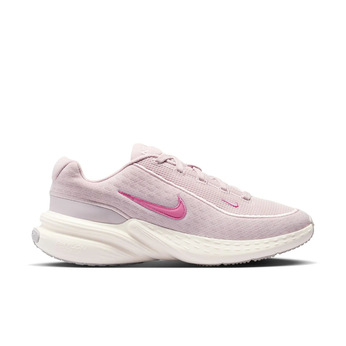 Nike Light Pink Sneakers with Bright Pink Swoosh